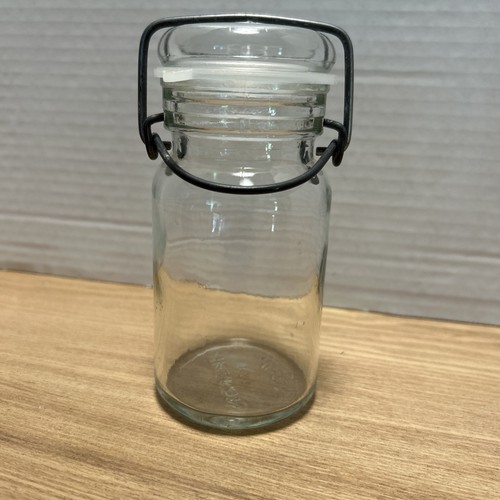 Vtg wheaton glass - glass, jar